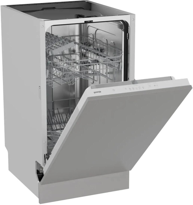 Посудомоечная машина встраив. Gorenje GV522E10WE 1760Вт узкая серебристый
