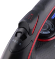 Утюг DOMFY DSC-EI606,  с паровым ударом,  2600Вт,  с автоотключением,  черный и красный