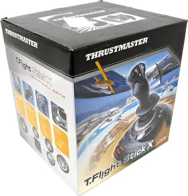 Джойстик Джойстик ThrustMaster T-Flight Stick X USB (12кн. 8-х поз.перекл USB/PS3) 2960694/4160526