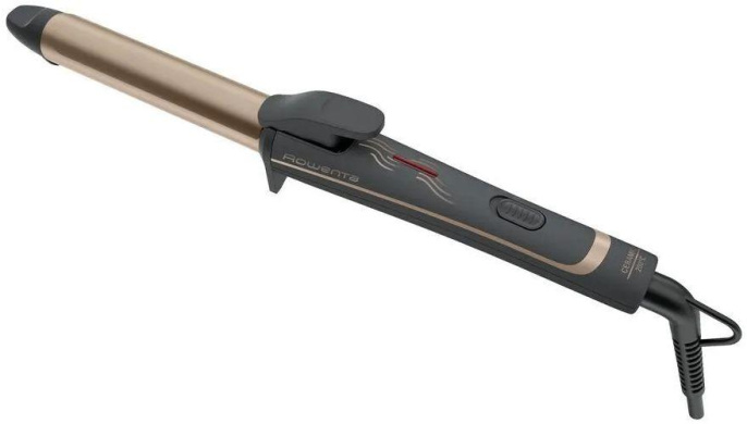 Щипцы Rowenta CF3227F0 43Вт серый/коричневый макс.темп.:200С покрытие:кератин-турмалиновое 1830008150