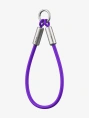 Ремешок на запястье с кабелем CABLETIME CU46P (CT-CL60-ASP) 0.3м USB-C PD60W фиолетовый