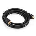 Кабель HDMI ExeGate EX-CC-HDMI2-1.5 19M/19M, v2.0, 1,5м, 4K UHD, Ethernet, позолоченные контакты EX294697RUS