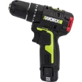 Дрель-шуруповерт WORX Professional аккумуляторный ударный бесщеточный 12В, 40Нм, 2Ач х2, ЗУ, в кейсе WU131X