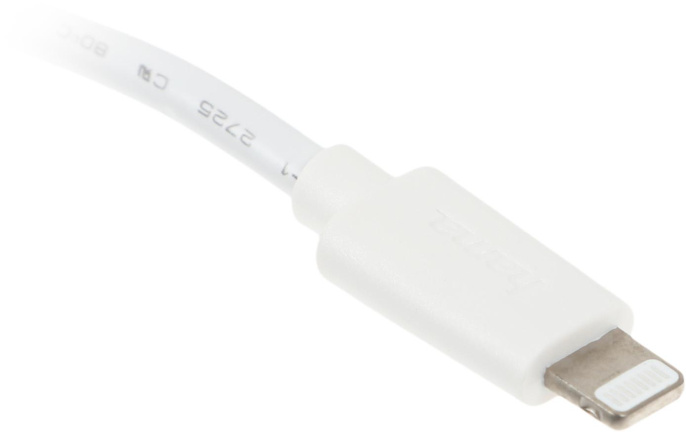 Сетевое зарядное устройство HAMA H-183318, 8-pin Lightning, 30Вт, 3A, белый [00183318]