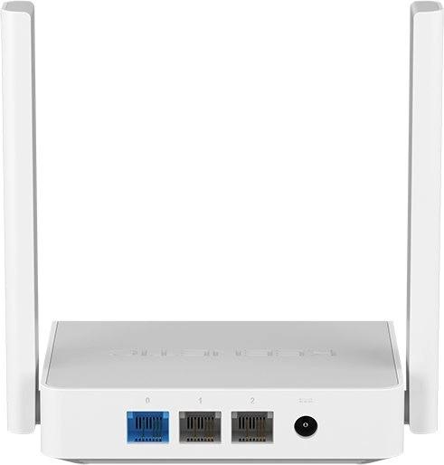 Wi-Fi роутер Keenetic Starter KN-1121 802.11n Wi-Fi 4 , 2.4 ГГц, до 300 Mbps, 802.1X, WAN, 3xFast LAN