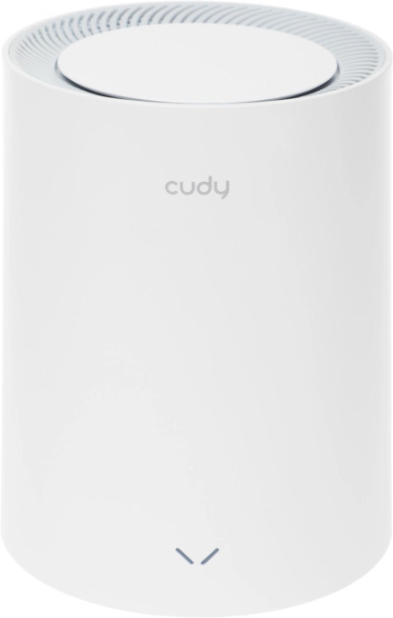 Маршрутизатор CUDY AX1800 Wi-Fi 6 Mesh Solution 1-Pack, Chipset MediaTek, Dual-Band, 802.11ax/ac/a/b/g/n,  1201Mbps at 5GHz + 574Mbps at 2.4GHz, 2 Gigabit Ethernet Ports, 4 internal antennas,  MU-MIMO, DDNS, Zerotier/Wireguard/OpenVPN/IPSec/L2TP/PPTP VPN,