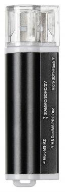 Картридер внешний Buro BU-CR-3101, черный