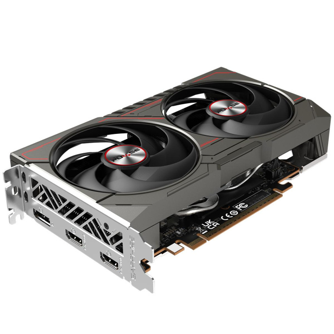 Видеокарта Sapphire PCI-E 5.0 11350-05-20G PULSE AMD RADEON RX 9060 XT GAMING 8GB DUAL HDMI DP LITE AMD Radeon RX 9060XT 8Gb 128bit GDDR6 2530/20000 HDMIx2 DPx1 HDCP Ret