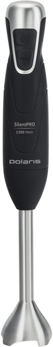 Блендер POLARIS PHB 1379 Silent, погружной, черный/серебристый