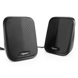 Акустич. система 2.0 Gembird SPK-100, черный, 6 Вт, регулятор громкости, USB-питание