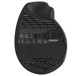 Беспроводная вертикальная мышка UGREEN M571P 65042 Wireless Vertical Mouse 2.4GHz & Bluetooth. Цвет: черный