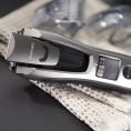 Машинка для стрижки Panasonic ER-GB80 серебристый насадок в компл:3шт