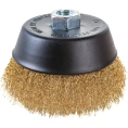 Кордщетка чашеобразная латунная для УШМ, 125 мм ROCKFORCE RF-BWC005 29073 RF-BWC005 29073