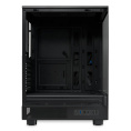 Корпус без блока питания Case HSPD F510, Panoramic Mid Tower, Black, TG, 0.5 SPCC, no fans ATX, mATX, mITX 180/280/160mm 1x2.5", 1x3.5", 7xPCI 1xUSB-A 3.0, 1xUSB-A 1.0 356x218x467mm (F510-TGBK)