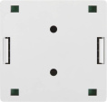 Розетка Lanmaster (TWT-SM2-4545-WH) RJ45 2 кат.5E бел. (упак.:1шт)