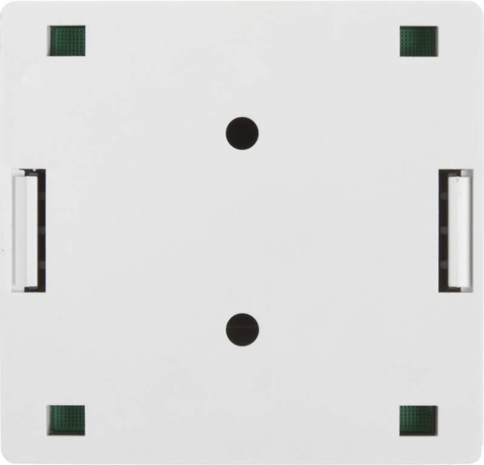 Розетка Lanmaster (TWT-SM2-4545-WH) RJ45 2 кат.5E бел. (упак.:1шт)