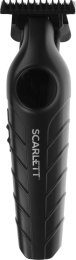 Машинка для стрижки Scarlett SC-HC63C107 черный 5Вт насадок в компл:4шт