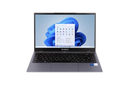 Ноутбук IRBIS SmartBook 14NBP3003 14" FHD 1920x1080 IPS 300cd,Core i5-1250P,16Gb LPDDR5-5600,512Gb SSD,Wi-Fi 6+BT5.2,45Wh,Metal case,FP,TPM 2.0,1 type C full function,1.55kg,Grey,1y,no OS (14NBP3003PD_G3)