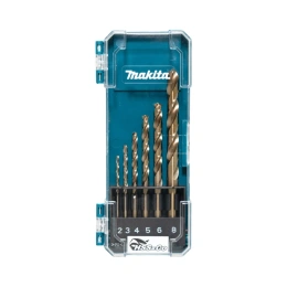 Набор сверл (6 шт.; 2,3,4,5,6,8 мм; HSS-Co) Makita D-75758