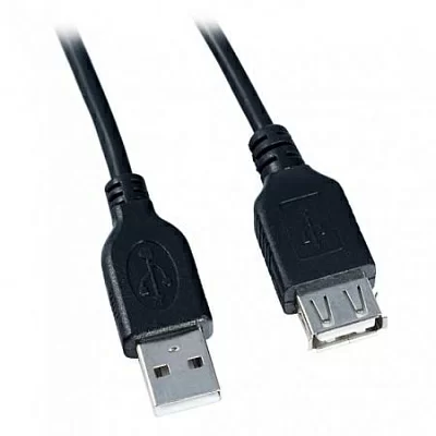 VS Кабель USB2.0 A вилка - А розетка, длина 3 м. (U530)