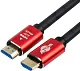 Кабель HDMI 3 m (Red/Gold, в пакете) VER 2.0 ATcom AT5942