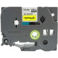 Лента Vell VL-631CH (с чипом, 12 мм, черный на желтом) для Puty PT-100E/100ECH/Brother D200/E110/ D600/E300/2700/ P700/E550/P900 1350620