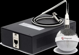 Микрофон потолочный Микрофон потолочный/ Poly IP Ceiling Microphone Array-White: Contains Electronics Interface, Wall Plate, one IP Ceiling Microphone Array and 1 Ethernet Plenum 50 ft, 1 CAT 5E SHLD 7ft, 1 cable assy 6-6p XLR White 24 in CM4. Compatible