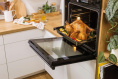 Духовой шкаф электрический Gorenje BOSB6737E06X, 77л, дверца с 2 стеклами, нержавеющая сталь/черный