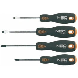 Набор отверток NEO Tools SL/PH 4 шт двухкомп рукоятка 04-204