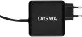 Адаптер питания Digma DM-U70,  5 - 20 В,  3.25A, 65Вт,  черный