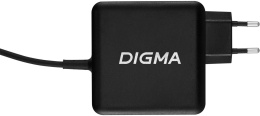Адаптер питания Digma DM-U70,  5 - 20 В,  3.25A, 65Вт,  черный