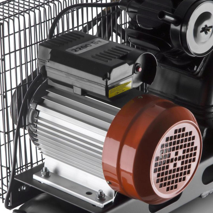 Компрессор поршневой Wester WBK2200/50PRO масляный 340л/мин 50л 2200Вт черный/красный