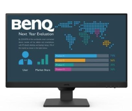 Монитор Benq BL2490 23.8'', 1920x1080, IPS, 100Hz, 20M:1, 250cd, 5ms, 2*HDMI, DP, Speakers, Flicker-free;Low Blue Light, 3Y, Black