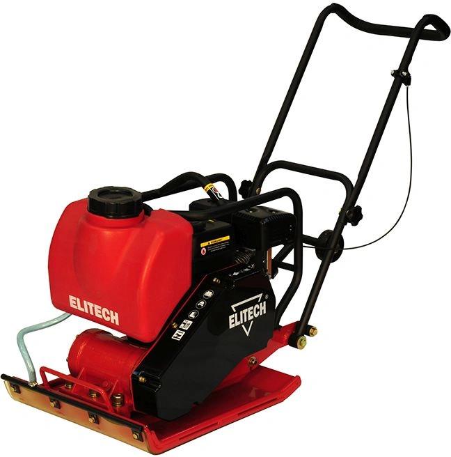 Виброплита Elitech ПВТ 120БВЛ 5000Вт 6.5л.с. бензиновый красный