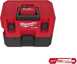 Пылесос Milwaukee M12 FVCL-0 (4933478186) (строительный, объем жидкости: 6.1 л, пылесборник: контейнер, питание: аккумулятор, выдув, всасывание жидкостей)