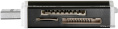 Устройство чтения карт памяти USB2.0 Buro BU-CR-3101 черный