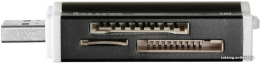 Устройство чтения карт памяти USB2.0 Buro BU-CR-3101 черный