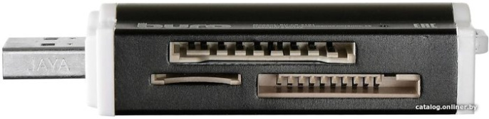 Устройство чтения карт памяти USB2.0 Buro BU-CR-3101 черный