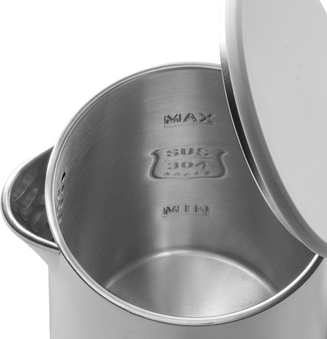 Чайник электрический GALAXY LINE GL 0353, 1.8л, нержавеющая сталь/пластик