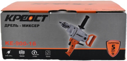Дрель-миксер безударная Креост KE-900-16 900Вт ключевой реверс