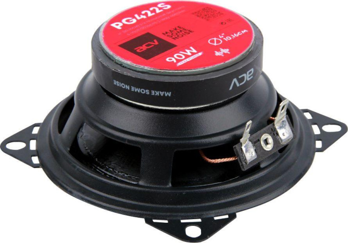 Колонки автомобильные ACV PG-422S,  10 см (4 дюйм.),  комплект 2 шт. [38134]