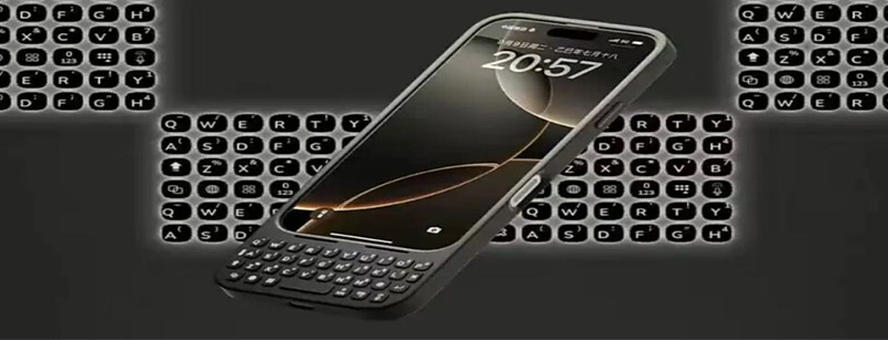 Чехол-клавиатура Akko «превращает» iPhone 17 Pro Max в BlackBerry