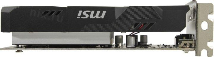 Видеокарта MSI NVIDIA  GeForce GT 1030 GT 1030 AERO ITX 2GD4 OC 2ГБ DDR4, OC,  Ret