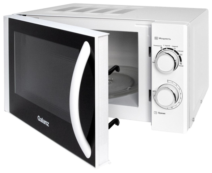Микроволновая печь Galanz MOS-2001MW, 700Вт, 20л, белый