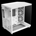 Корпус без блока питания/ Case NZXT H6 Flow, Midi-Tower, TG, 3x120mm, 2xUSB-A 3.2 + 1xUSB-C 3.2, ATX, mATX, mITX White (CC-H61FW-01)