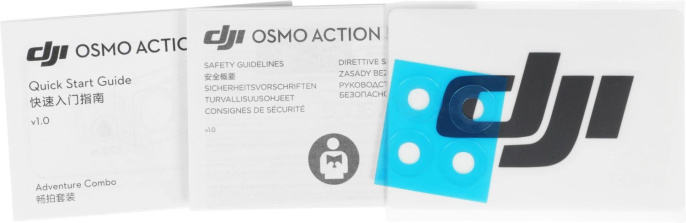 Экшн-камера DJI Osmo Action 5 Pro Adventure Combo 4K,  WiFi,  черный/ черный