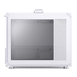 Корпус без блока питания Case JONSBO C6 MAX Handle, Mini-Tower, TG, no fan, 1xUSB-A 3.0 + 1xUSB-C 3.1, mATX, mITX White (C6 MAX White)