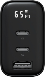 Сетевое зар./устр. Magssory ACH009 65W (PD3.0+PPS+QC4+AFC+FCP+SCP) универсальное черный