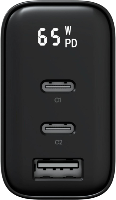 Сетевое зар./устр. Magssory ACH009 65W (PD3.0+PPS+QC4+AFC+FCP+SCP) универсальное черный