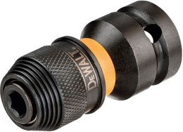 Адаптер DeWalt DT7508-QZ (для ударного гайковерта. внешний квадрат 1/2“, внутренний шестигранник 1/4“)